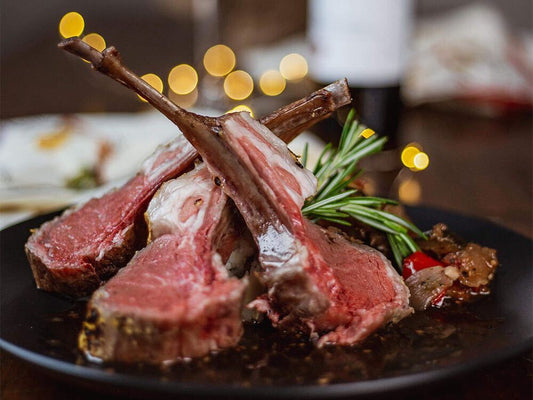 Roasted Rack of Lamb Provençale