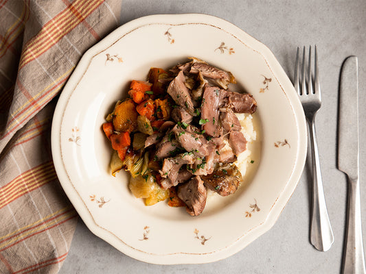 Braised Onion and Garlic Lamb Shank Dinner Kit