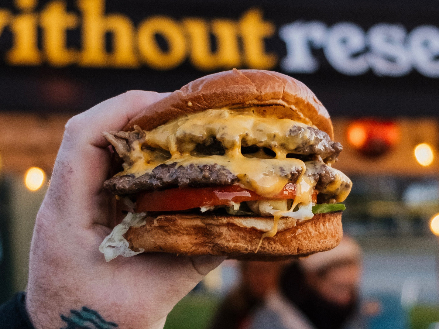Beef Brisket Smash Burger Patty 4 Pack with Secret Smash Sauce