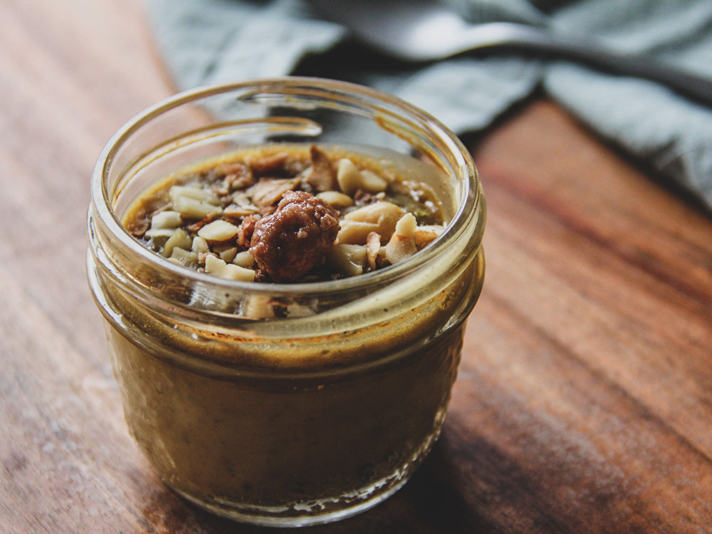 Pumpkin Cheesecake with Collingwood Whisky Caramel and Praline Beer Nuts